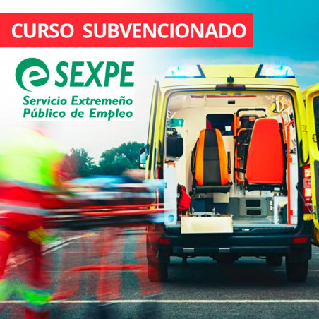 curso para la obtención del certificado de profesionalidad de Transporte sanitario en Extremadura. Subvencionado - Culificate
