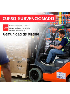 Curso en Madrid del certificado de profesionalidad de Actividades auxiliares de almacén - Subvencionado - Cualificate