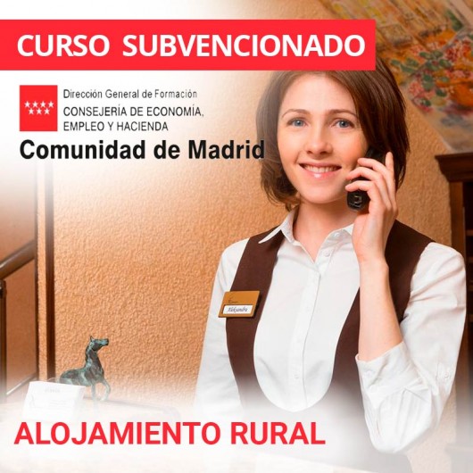 Certificado de profesionalidad. madrid. Alojamiento rural. cualificate Certificado de profesionalidad. madrid. Alojamiento rural. cualificate